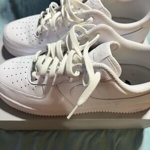 Nike Air Force 1 '07 White Sneakers Size 10.5